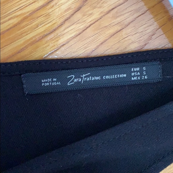 Zara // black peplum dress - Picture 6 of 6